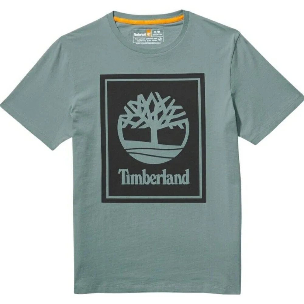 Timberland Boys Graphic Tee Logo T-Shirt Youth Size 14/16